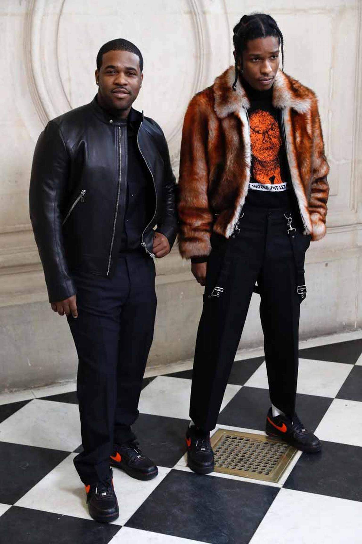 Die beiden US-Rapper ASAP Rocky und ASAP Ferg machten sich für Dior chic.