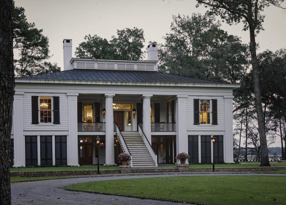 Das rund 35 Hektar große Anwesen befindet sich in in Savannah im US-Bundesstaat Georgia.
