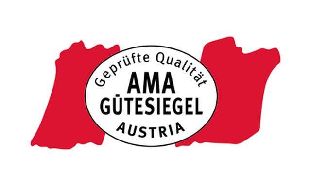 Das AMA-Gütesiegel garantiert die Herkunft aus Österreich, von der Zucht über die Mast bis zur Schlachtung und Verarbeitung. 