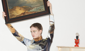 Die Kollektion von Arthur Arbesser trägt Spuren von Landschaftsbildern aus dem 19. Jahrhundert.