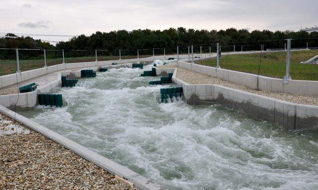 Archivbild: Der Wildwasserkanal auf der Wiener Donauinsel 