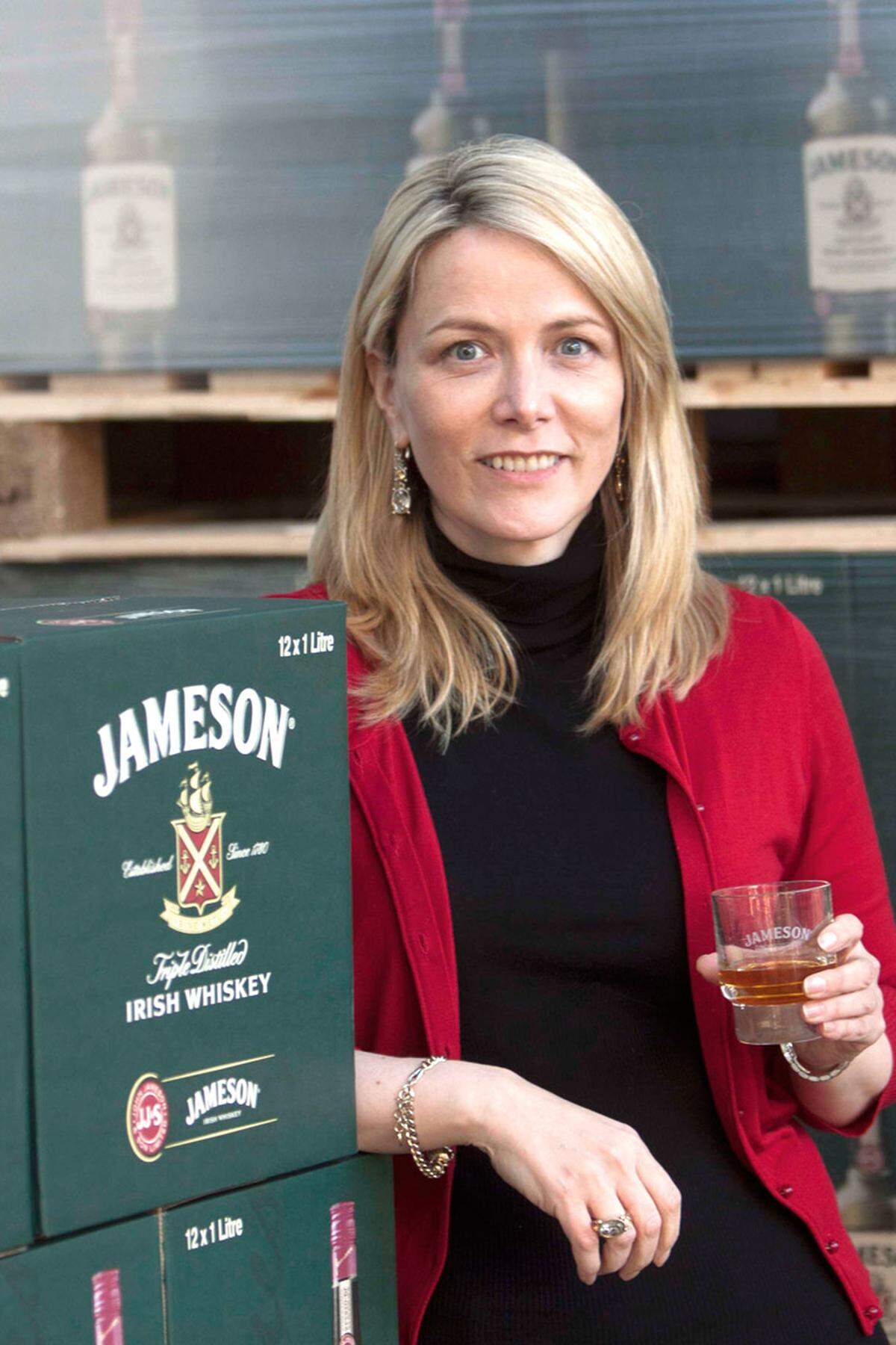 ... ist als CEO von Jameson Irish Whiskey für die jüngsten Exporterfolge verantwortlich. Die Jameson Limited Edition zum St Patrick‘s Day (17. 3.) ist jetzt im Handel.