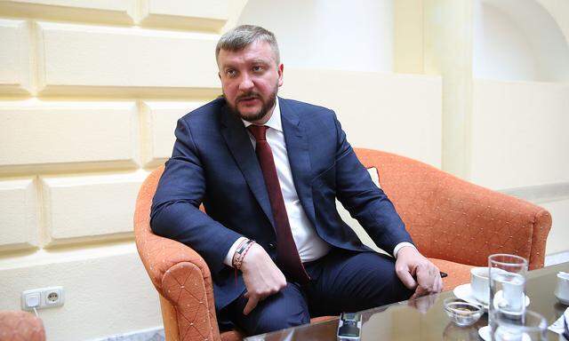 Der ukrainische Justizminister Pawlo Petrenko