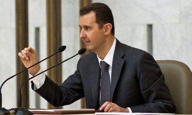 empoert ueber Assads widerwaertige