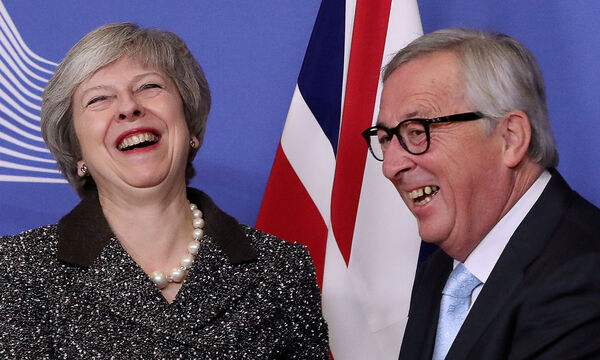 Juncker and May discuss Brexit in Brussels