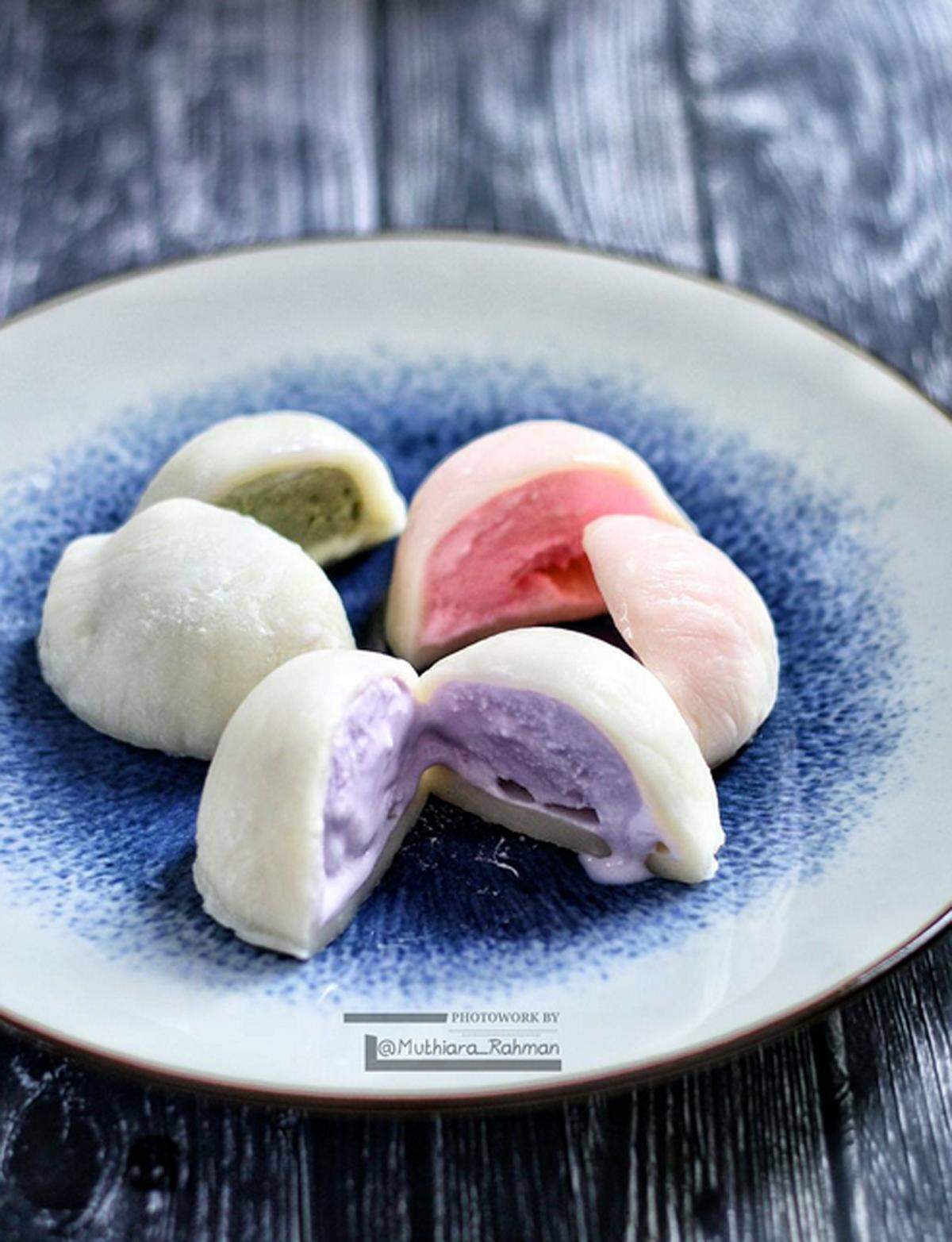 Japan ist kulinarisch noch immer fast ausschließlich für Sushi bekannt. Im nächsten Jahr soll sich das mit Gerichten aus Meeresalgen, mit Ponzusauce oder den japanischen Reiskuchen Mochi (im Bild) ändern.