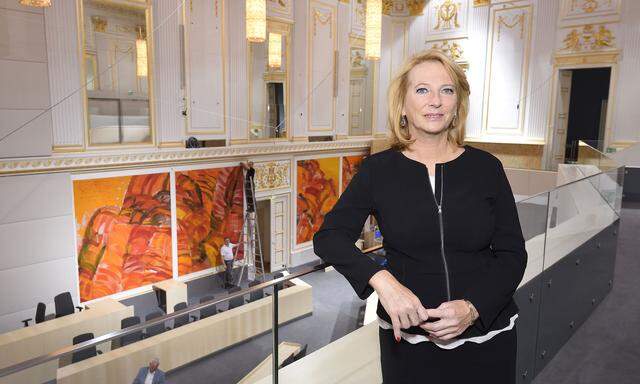 Ab 16. August sind die Redoutensäle in der Wiener Hofburg der Arbeitsplatz von Nationalratspräsidentin Doris Bures.