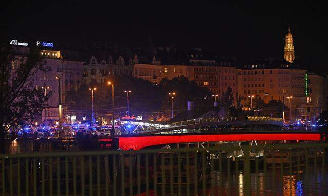 22 Personen wurden am Montag nach dem Terroranschlag in der Wiener Innenstadt in mehrere Spitäler eingeliefert, 16 Männer und sechs Frauen. 