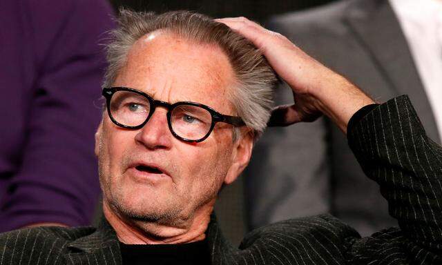 FILE PHOTO: Actor Sam Shepard talks about Discovery Channel's 'Klondike' during the Winter 2014 TCA presentations in Pasadena