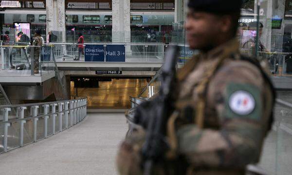 Verstärkte Sicherheitskontrollen am Gare de Lyon