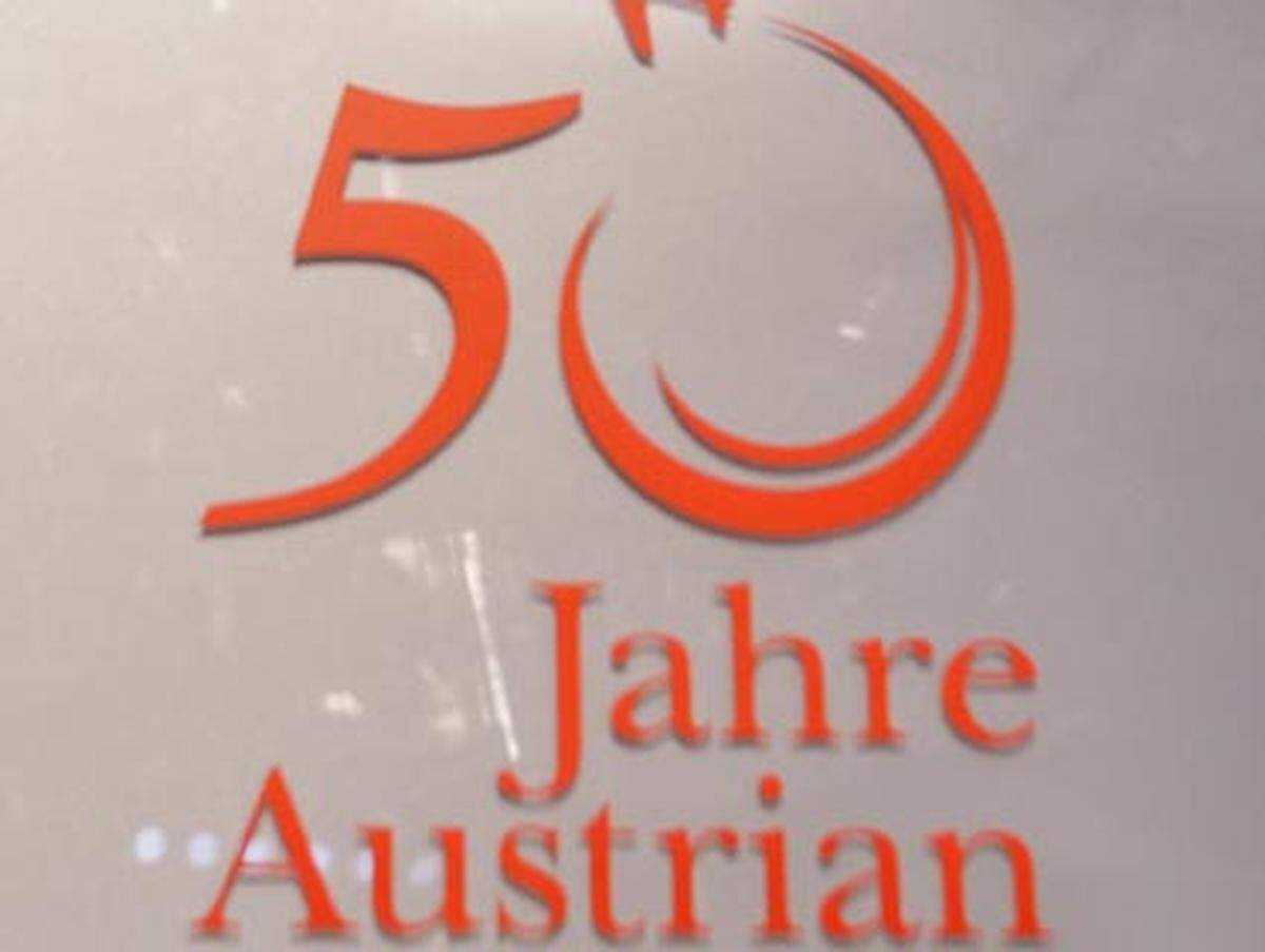 Ein halbes Jahrhundert ist geschafft: Die AUA feiert ihren 50. Geburtstag.