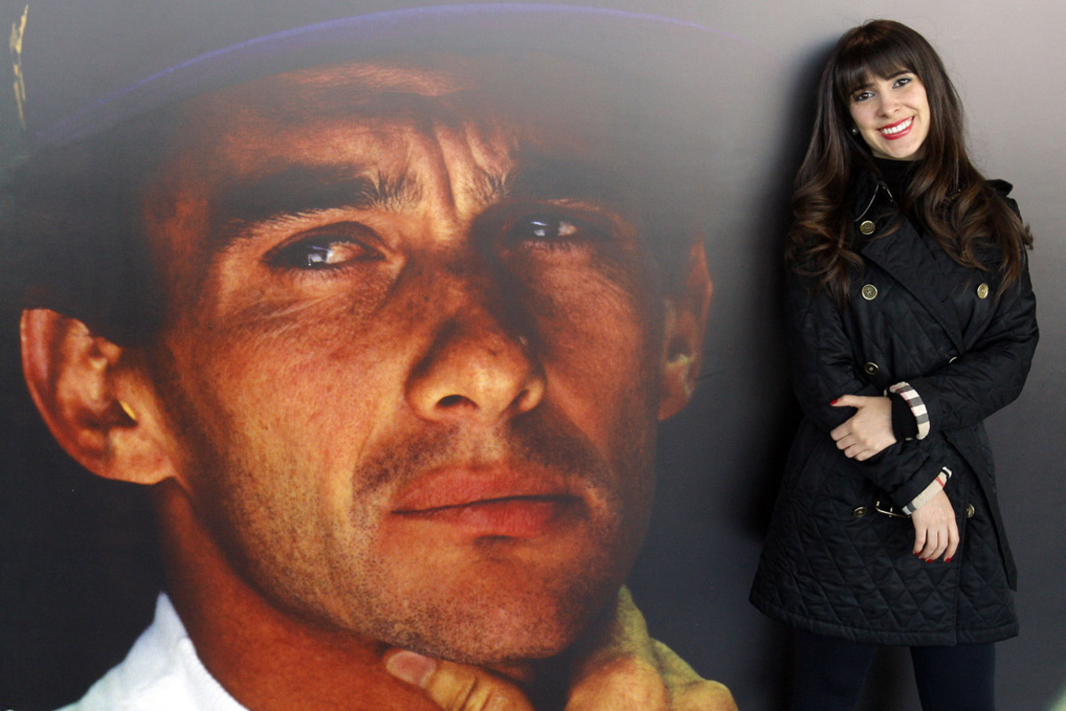 Familienmitglieder wie Nichte Paula Senna Lalli...