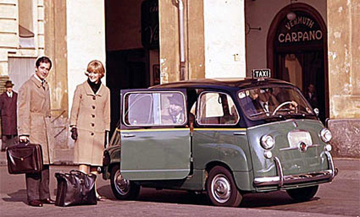 Aus diesem Grund ist Marchionne an Opel sowie am US-Konzern Chrysler interessiert. 600 Multipla D Taxi (1962)