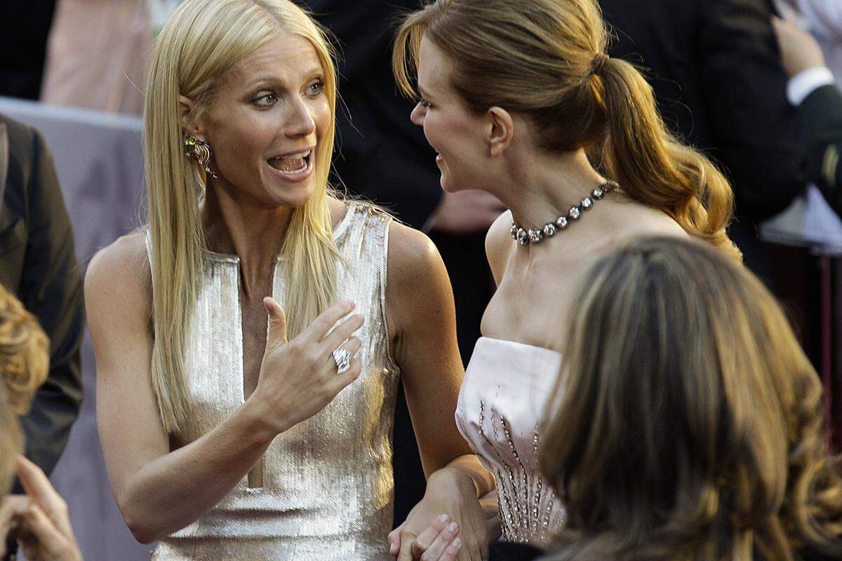 Kennen sich auch schon länger: Gwyneth Paltrow und Nicole Kidman.