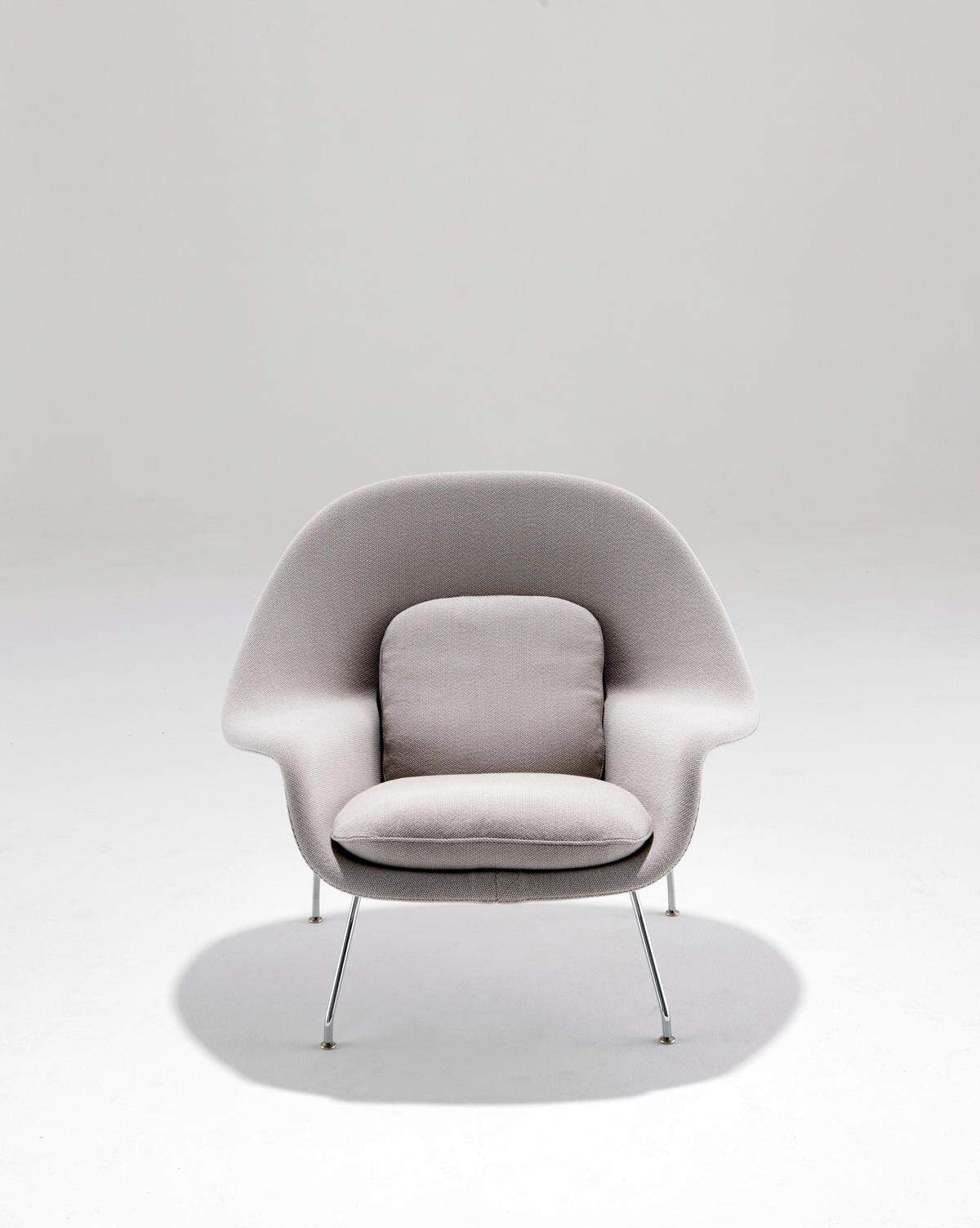 Klassiker. Der Sessel "Womb" von Eero Saarinen, entworfen 1946.