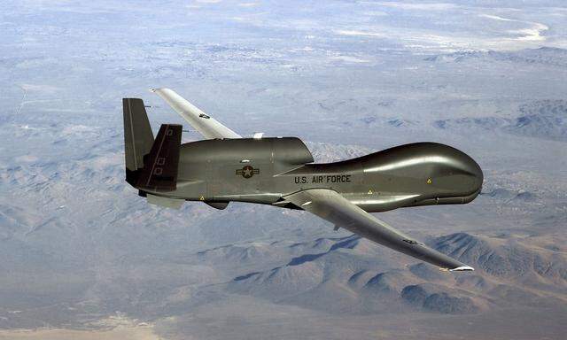 Archivbild einer US-Drohne der Bauart "RQ-4 Global Hawk"