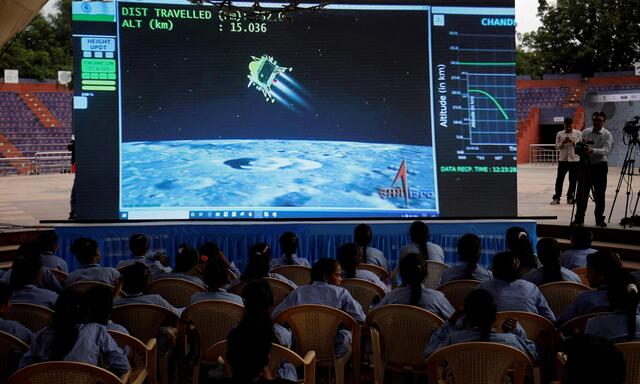  „Chandrayaan-3“  landete auf dem Mond.