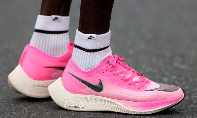 Nike-Schuhe beim Dubai-Marathon.