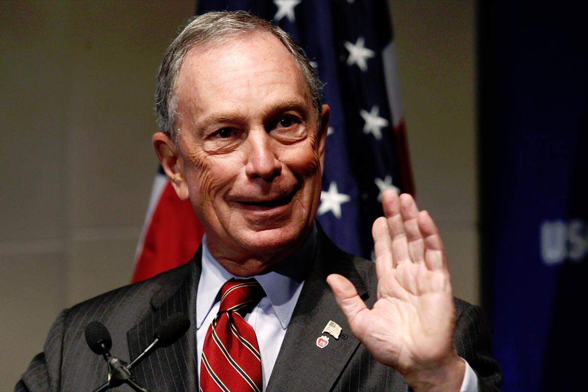 Sein Bürgermeisteramt in New York ist für Michael Bloomberg eine Berg- und Talfahrt. In seinem Medienkonzern gibt es hingegen nur eine Richtung: Aufwärts. Bloombergs Privatvermögen beläuft sich auf rund 25 Milliarden Dollar.
