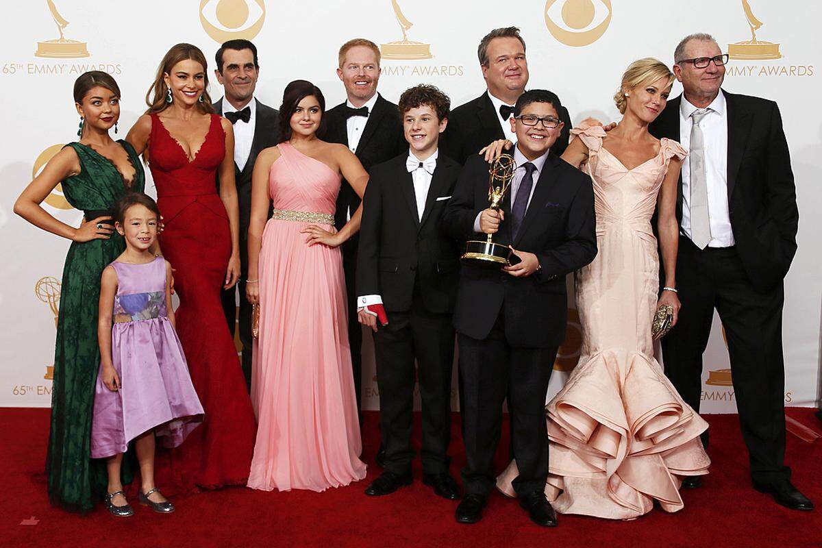 Zur besten Comedy-Serie wurde "Modern Family" gekürt. Ed O'Neill (Al Bundy) spielt darin das Oberhaupt einer Patchwork-Familie.