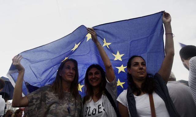 Demonstrations In Athens As Greek Bailout Set To Expire