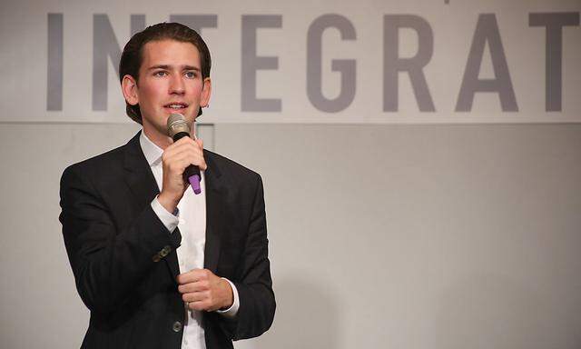 Außenminister Sebastian Kurz