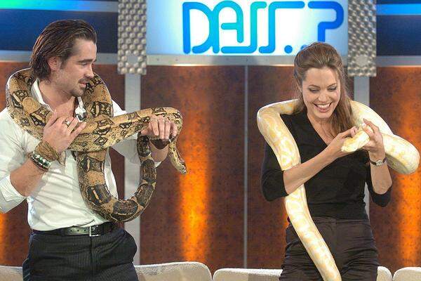 Angelina Jolie und Colin Farrell posierten 2004 in Leipzig mit Schlangen, auch Madonna oder Mariah Carey waren gern gesehene Gäste.