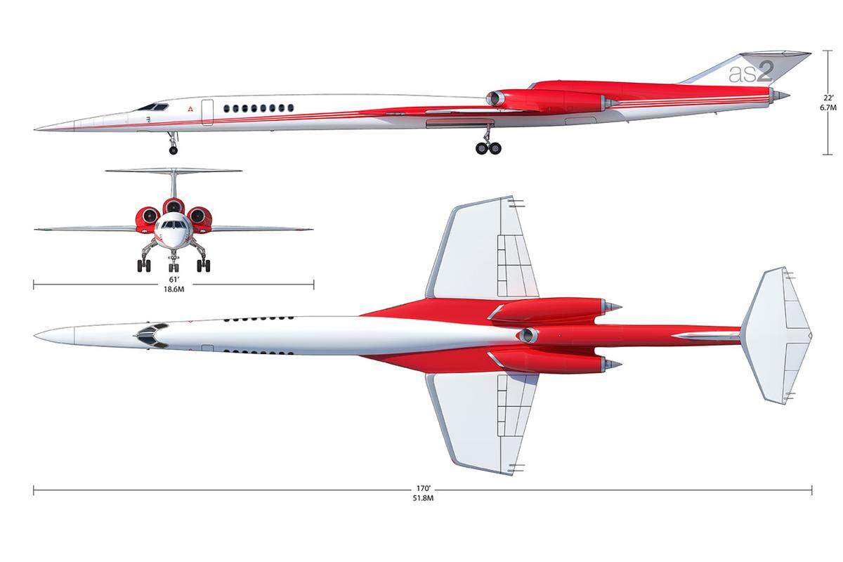 "Wir sehen klare und umsetzbare technische Lösungen für einen Überschalljet und einen realistischen Fahrplan, um Aerion auf dem Weg zum Bau und zum Flug der Maschine zu helfen", sagte Airbus-Manager Ken McKenzie.