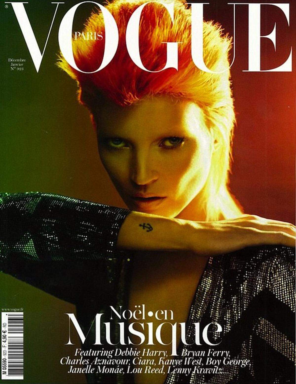 ... musste es für die Pariser Vogue ein karottenroter Vokuhila sein.