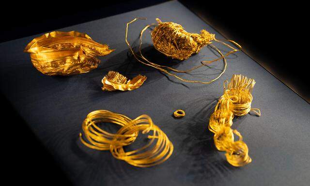 Goldschatz dürfte aus der Bronzezeit stammen.