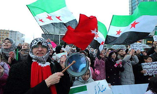 TURKEY SYRIA PROTEST
