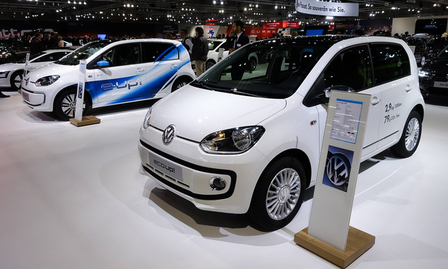 VW eco up Vienna Autoshow 2015 Messe Wien nur redaktionell editorial only nur redaktionell ed