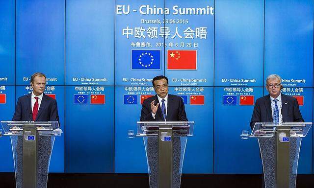 EU-China-Gipfel in Brüssel 