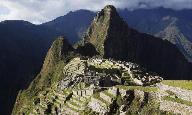 Die alte Inka-Stadt Machu Picchu