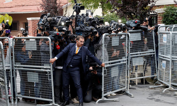  Seit zwei Wochen im Mittelpunkt des politischen und medialen Interesses: das saudische Konsulat in Istanbul, in dem die türkischen Behörden im Fall Khashoggi eine neunstündige Durchsuchung vornahmen. Auch die Residenz des saudischen Generalkonsuls war Ziel einer Razzia.