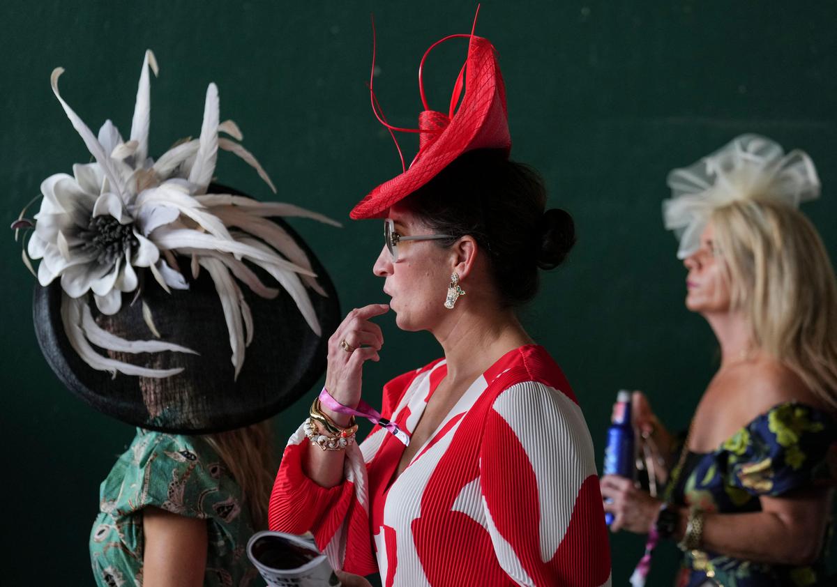 Sehen und gesehen werden, lautet beim Kentucky Derby das Motto. 