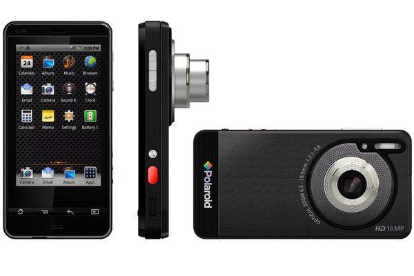 Die neueste Polaroid-Kamera kommt mit Retro-Charme und einem vollständigen Android-Betriebssystem. Das bedeutet einen vollständigen Zugang zu 400.000 Apps und dem Browser. Der Internetzugang läuft über WLAN und die Kamera bietet stolze 16 Megapixel mit eine 3-fachen optischen Zoom.