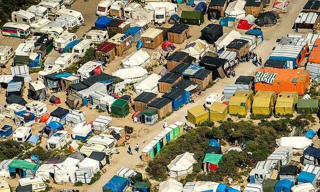 Das Flüchtlingscamp in Calais soll geschlossen werden