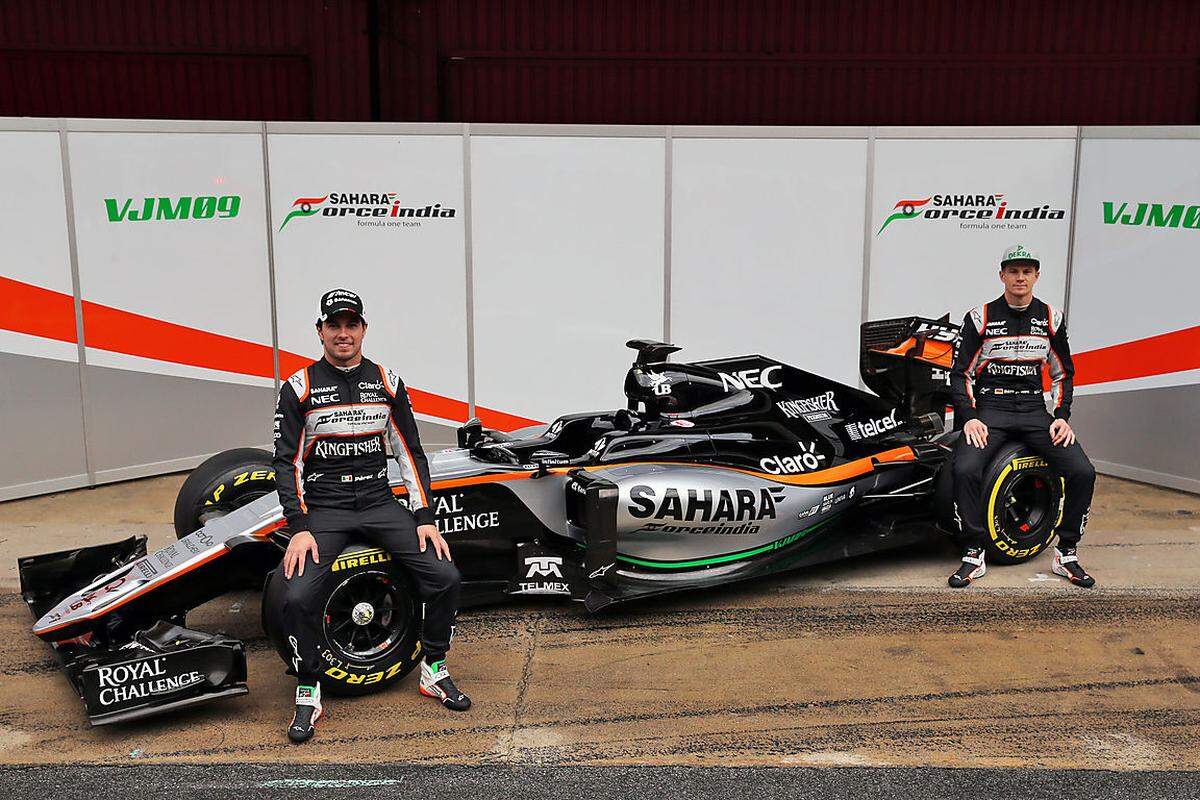 Force India: Sergio Perez (MEX), Nico Hülkenberg (GER)