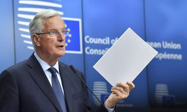 Kommissar Michel Barnier warnt vor einer unkontrollierten Scheidung von EU und Großbritannien.