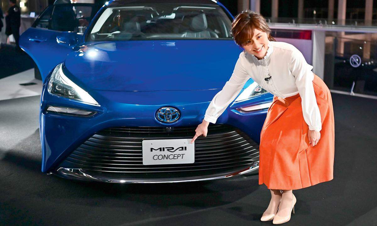 Ein Name zum Merken: Mit voller Power treibt Toyota das Brennstoffzellenauto voran – Mirai, die zweite Generation.