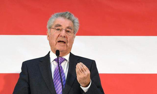 Archivbild: Alt-Bundespräsident Heinz Fischer