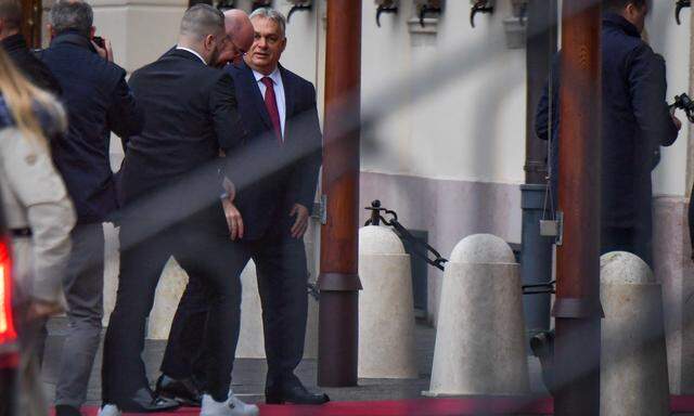 Ungarns Ministerpräsident Orbán empfängt Michel am Montag in Budapest.