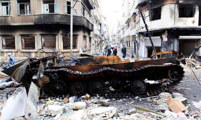 Syrien Blutbad Homs UNOSondersitzung