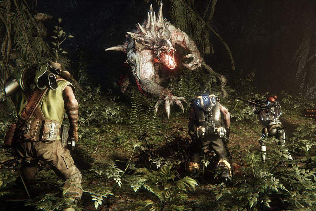 Auch dieser Shooter musste auf 2015 verschoben werden. In dem Multiplayer-Spiel dürfen fünf Spieler antreten: Einer schlüpft in die Rolle des Aliens, vier weitere übernehmen die Rolle der Jäger.