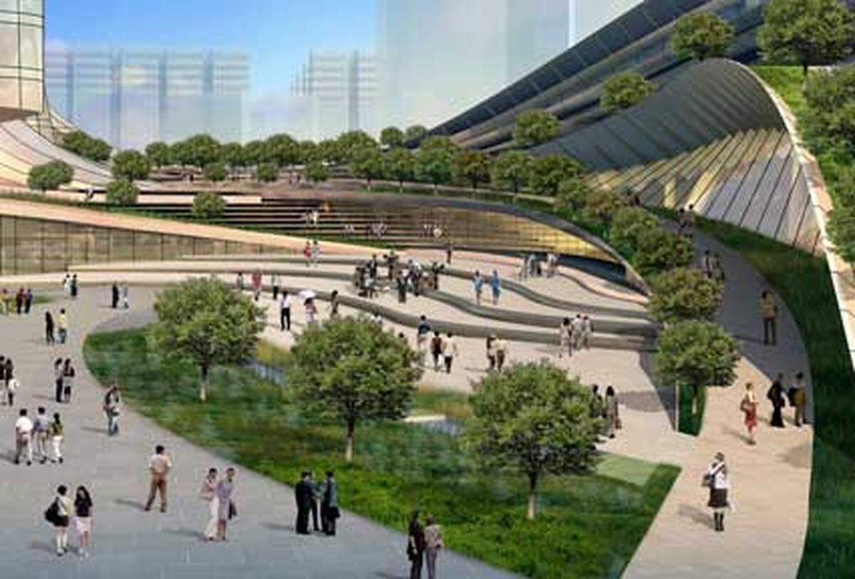 Best Futura Mega Project: Express Rail Link West Kowloon Terminus, Hong Kong Architekten: Aedas Limited Developer: MTR Corporation Limited