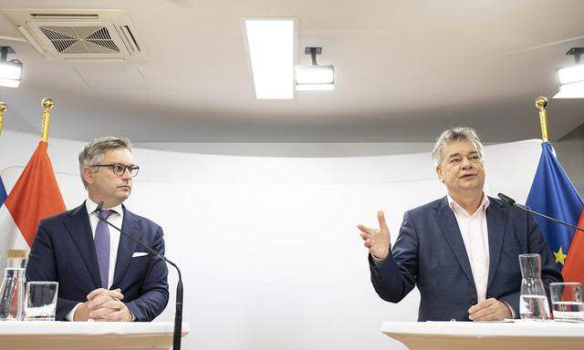 Vizekanzler Werner Kogler und Finanzminister Magnus Brunner kündigten die Änderungen am Freitagmorgen an. 