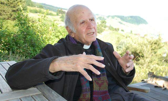 Pater Boulad bei einem Besuch in der Schweiz anno 2015.