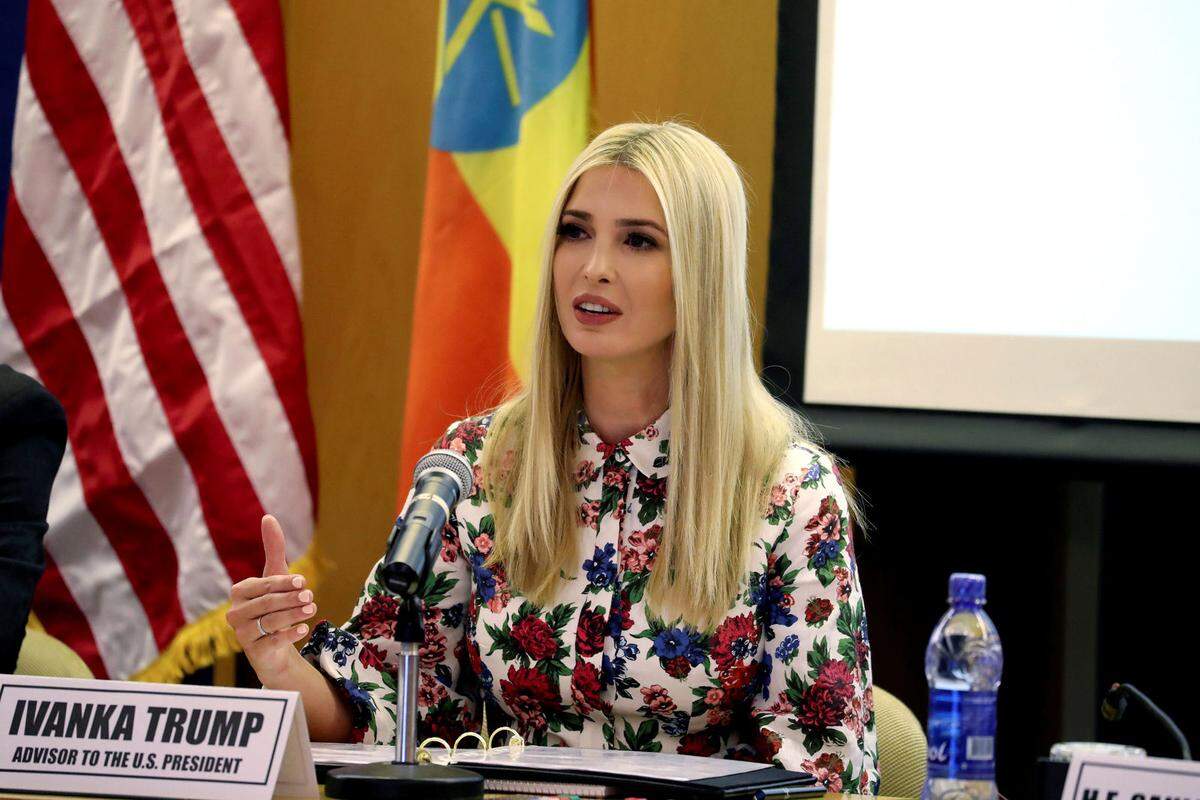 Die Tochter und Beraterin von US-Präsident Donald Trump, Ivanka Trump, hat sich bei einem Besuch in Äthiopien für die Stärkung der wirtschaftlichen Stellung von Frauen eingesetzt. Nebenher sorgte sie mit ihrer Garderobe - wie schon Stiefmutter Melania vor ihr - für ein wenig Aufregung.