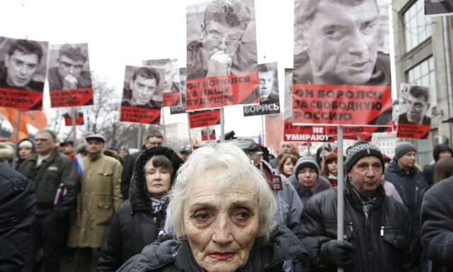 Nemzow war 2015 getötet worden.